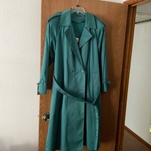 Worthington Teal Women's Trench Coat